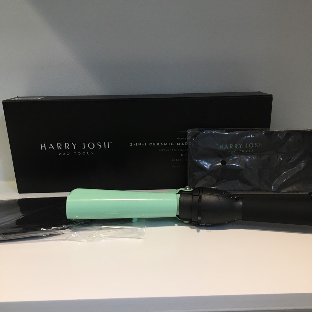 Harry Josh 2-in-1 Ceramic Marcel Curling Iron (1”)
